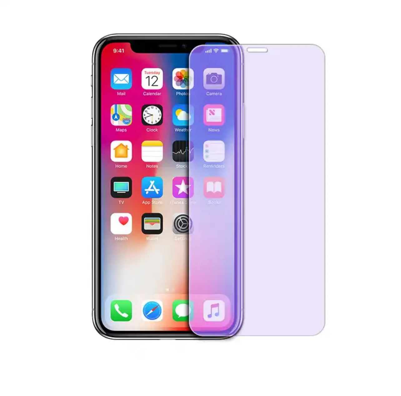 PJun Branded Violet Anti-Blue Light Glass Screen Protector 2pcs- iPhone PJun Branded Violet Anti-Blue Light Glass Screen Protector 2pcs- iPhone